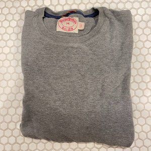 Brooks Brother Gray Crew Neck Sweater